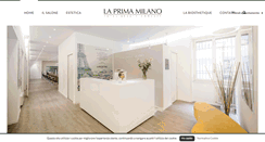 Desktop Screenshot of laprimaparrucchieri.it